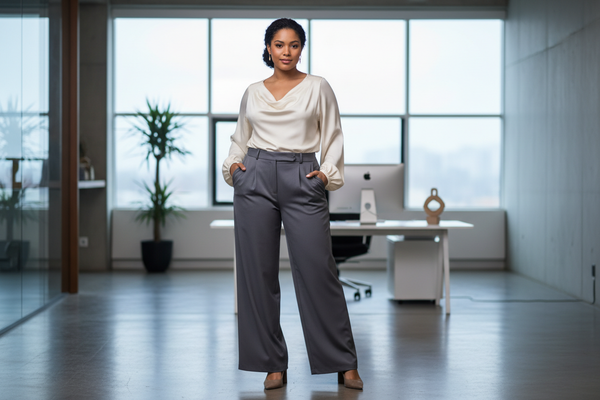 Uzun Ofis Saatleri İçin En İyi Büyük Beden Pantolonlar: Konfor ve Stil