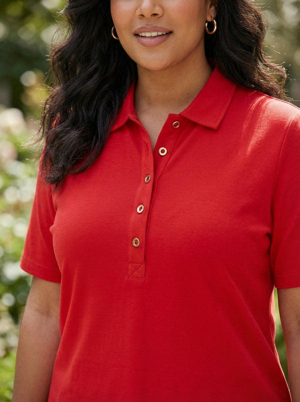 Polo Collar T-shirt