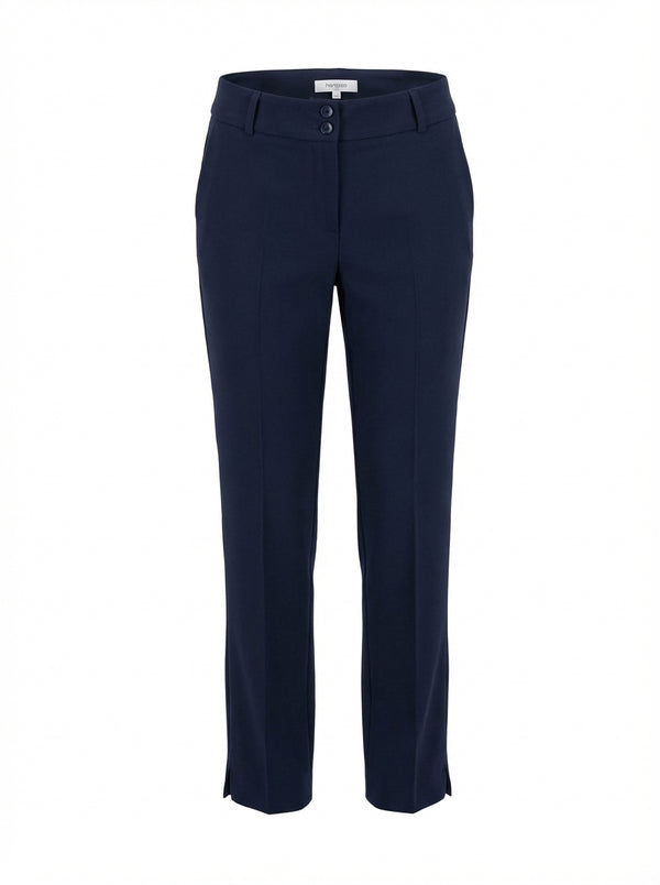 Plus Size Women's High-Waist Tailored Trousers