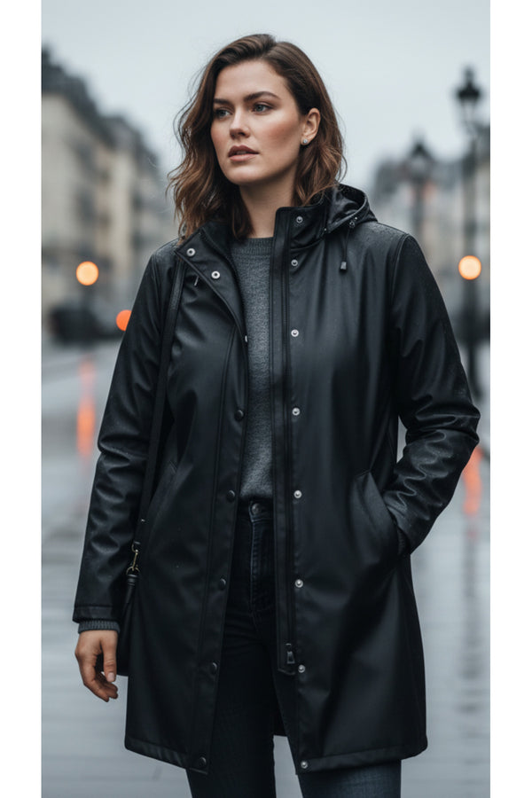 Nordic Shield® Büyük Beden Su & Rüzgar Geçirmez Premium Trençkot