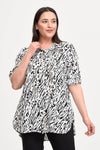 Special Design for Plus Size Women: Viscose Tunic Shirt