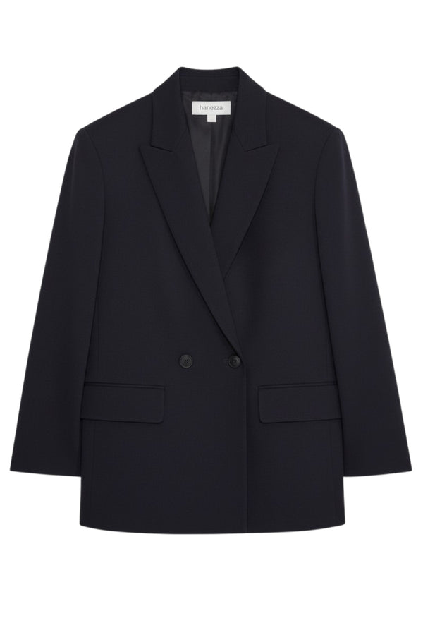 Büyük Beden Kadın  Oversize Vatkalı Astarlı Blazer Ceket