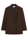 Plus Size Damen Oversize Blazer mit Schulterpolstern und Futter