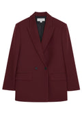 Plus Size Damen Oversize Blazer mit Schulterpolstern und Futter