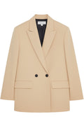 Plus Size Damen Oversize Blazer mit Schulterpolstern und Futter