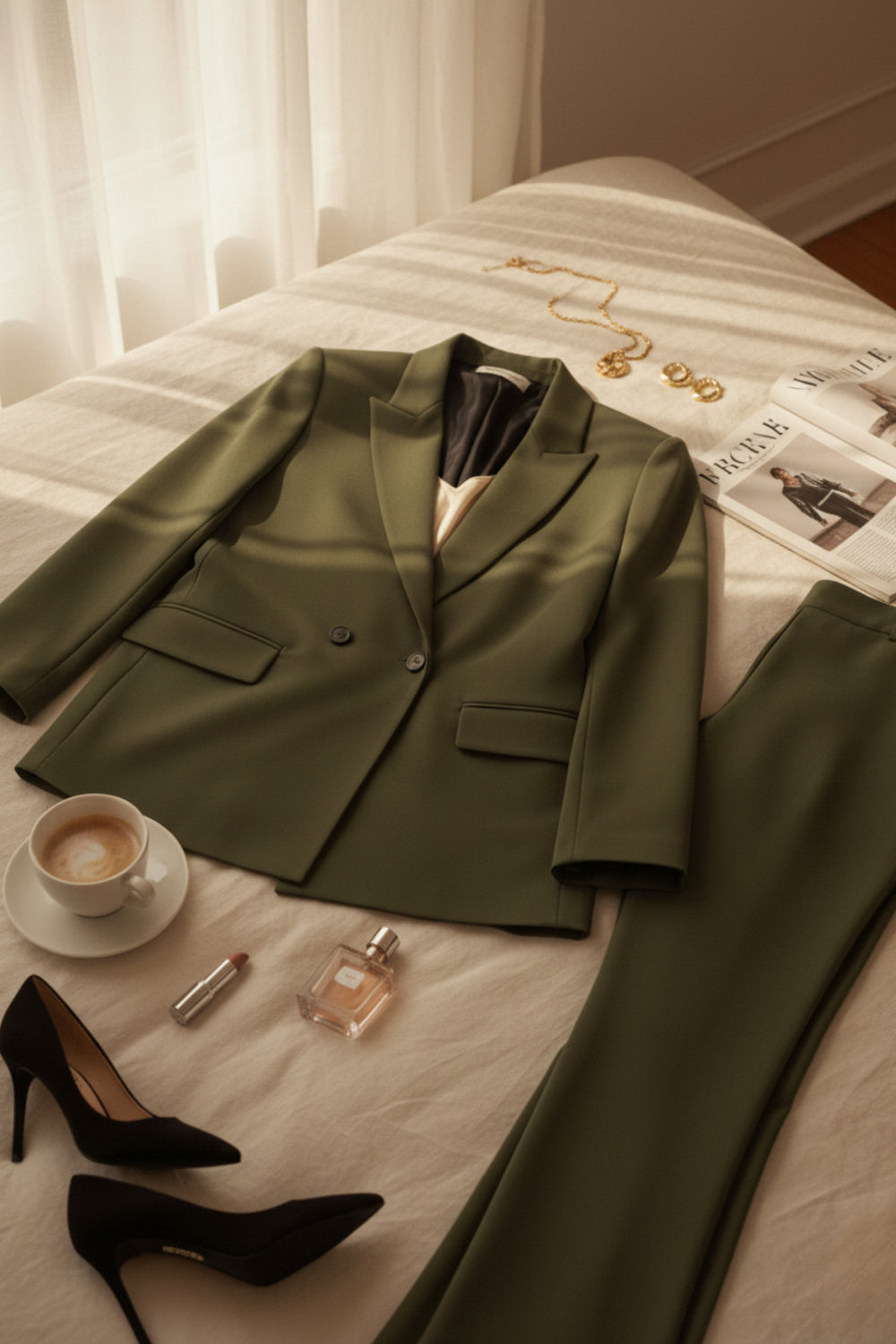Büyük Beden Kadın  Oversize Vatkalı Astarlı Blazer Ceket - Image 65