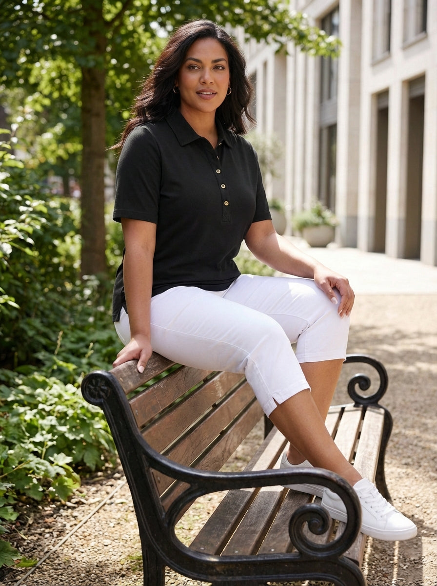 Polo Collar T-shirt - Image 81