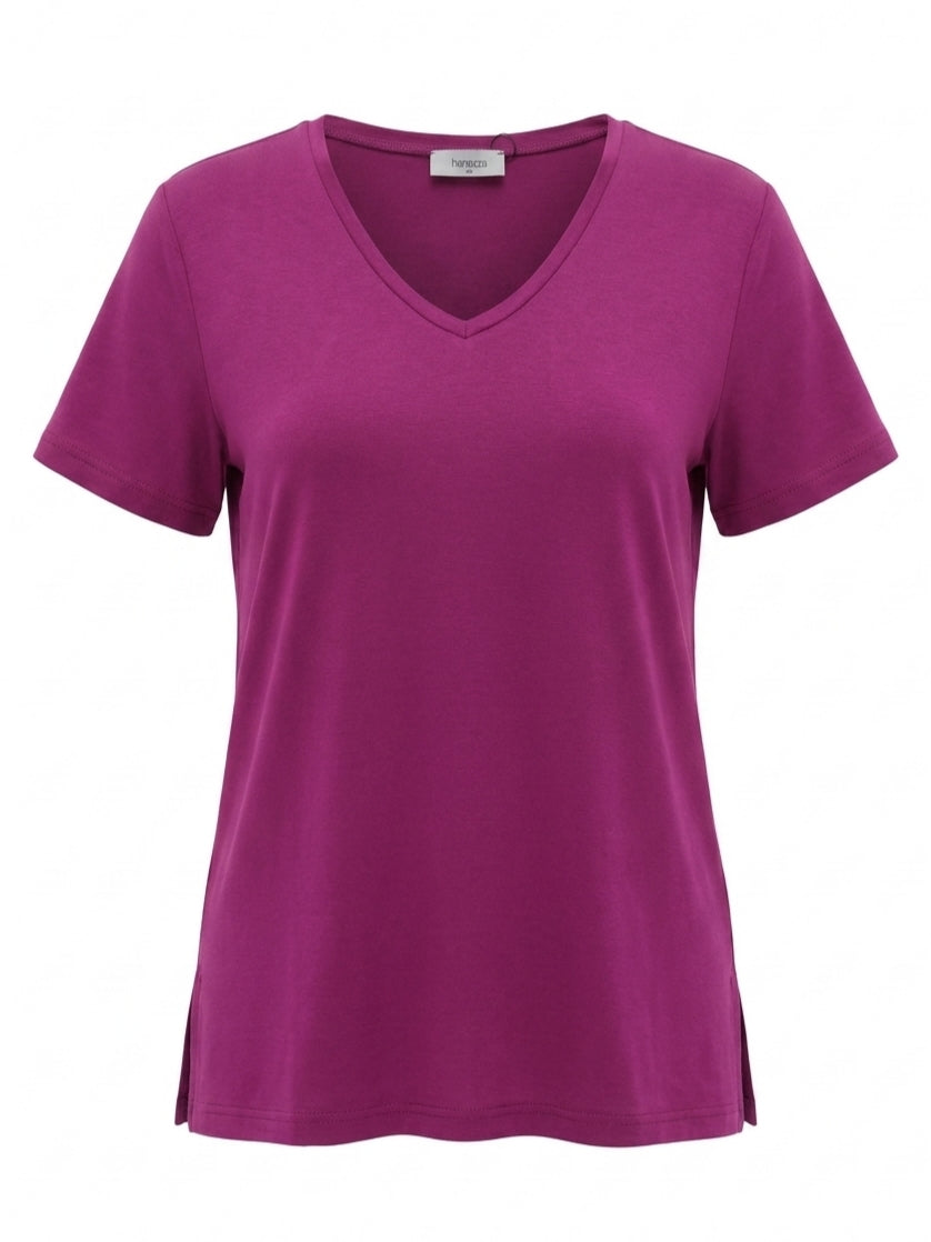 Comodidad sin límites: Camiseta básica con cuello en V - Image 19