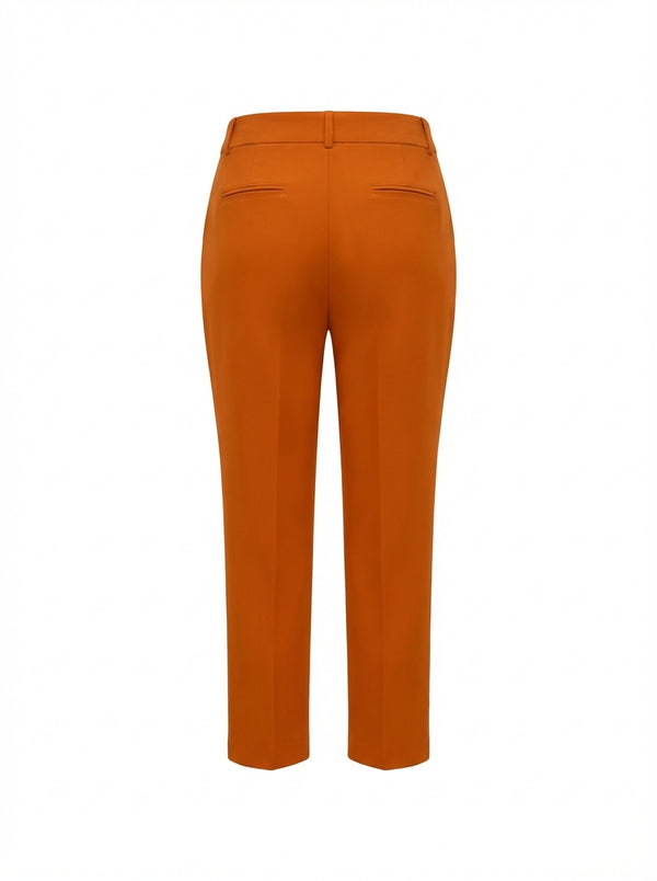 Plus Size Women's High-Waist Tailored Trousers