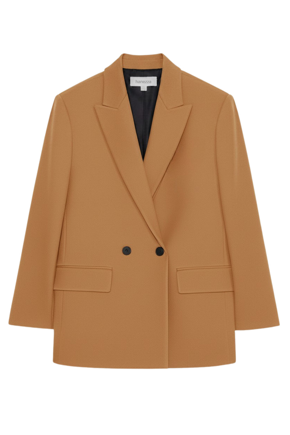 Büyük Beden Kadın  Oversize Vatkalı Astarlı Blazer Ceket - Image 7