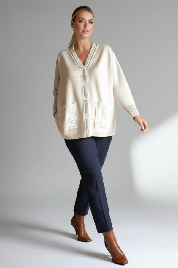 Элегантность кардиганов больших размеров с качеством от Hanezza