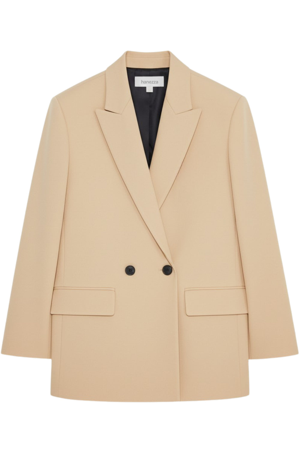 Büyük Beden Kadın  Oversize Vatkalı Astarlı Blazer Ceket - Image 18