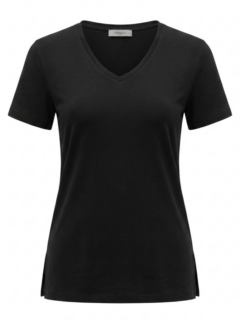 Comodidad sin límites: Camiseta básica con cuello en V - Image 63