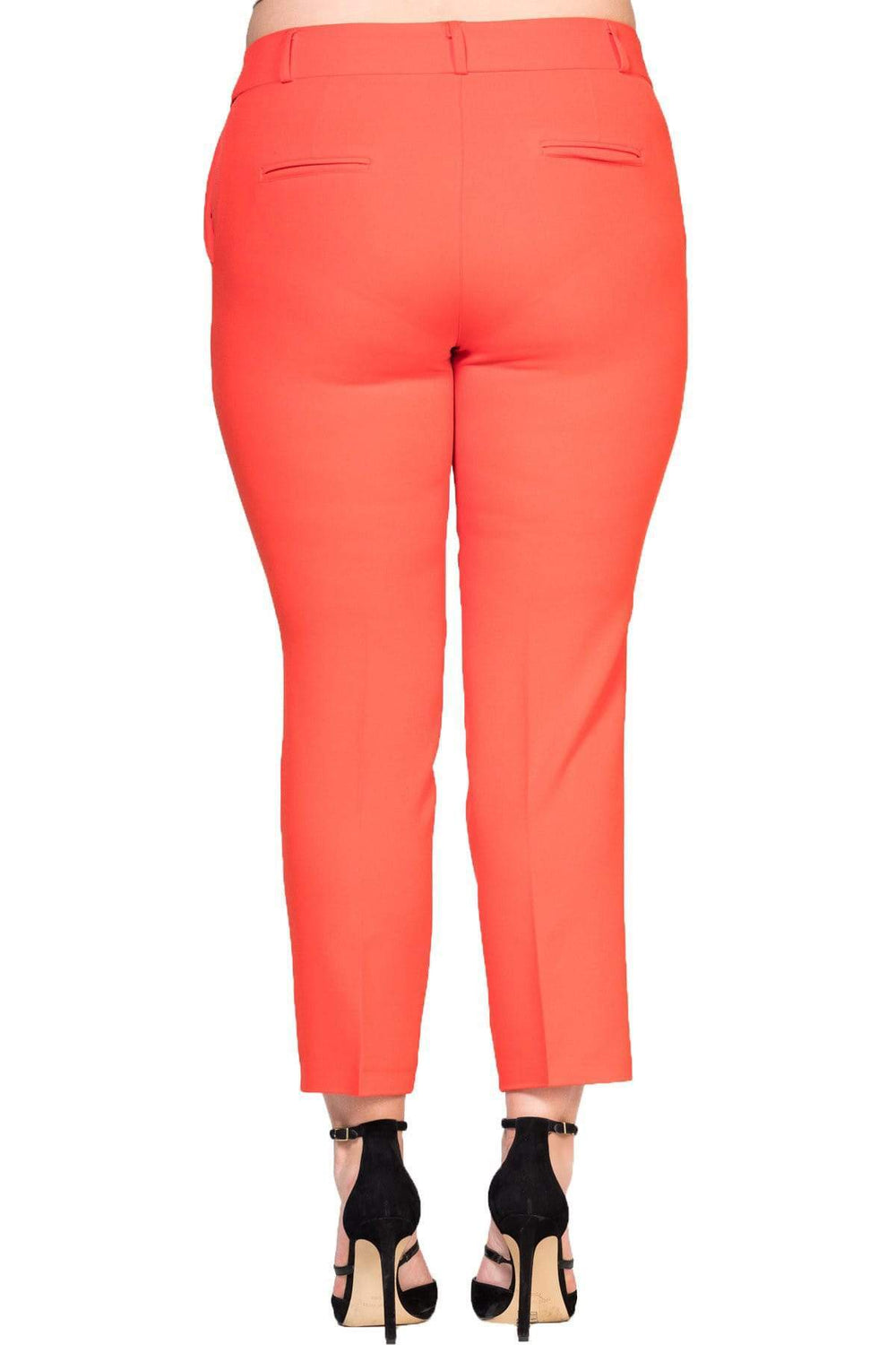 Plus Size Women's High-Waist Tailored Trousers - Image 81