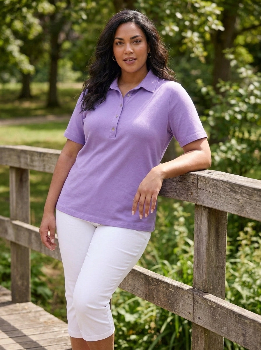 Polo Collar T-shirt - Image 47