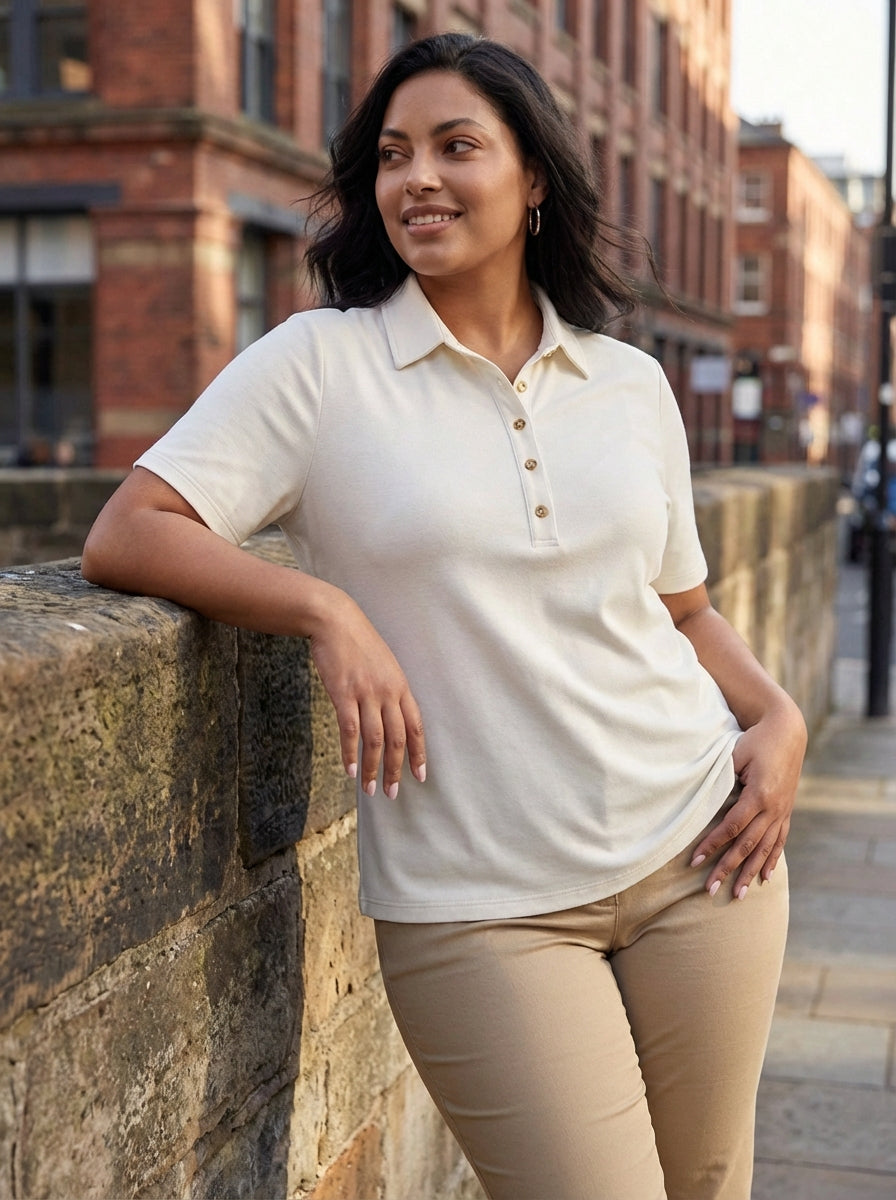 Polo Collar T-shirt - Image 1
