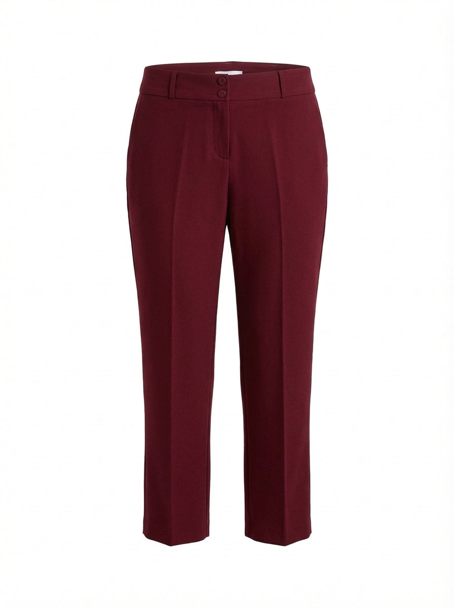 Plus Size Women's High-Waist Tailored Trousers - Image 15