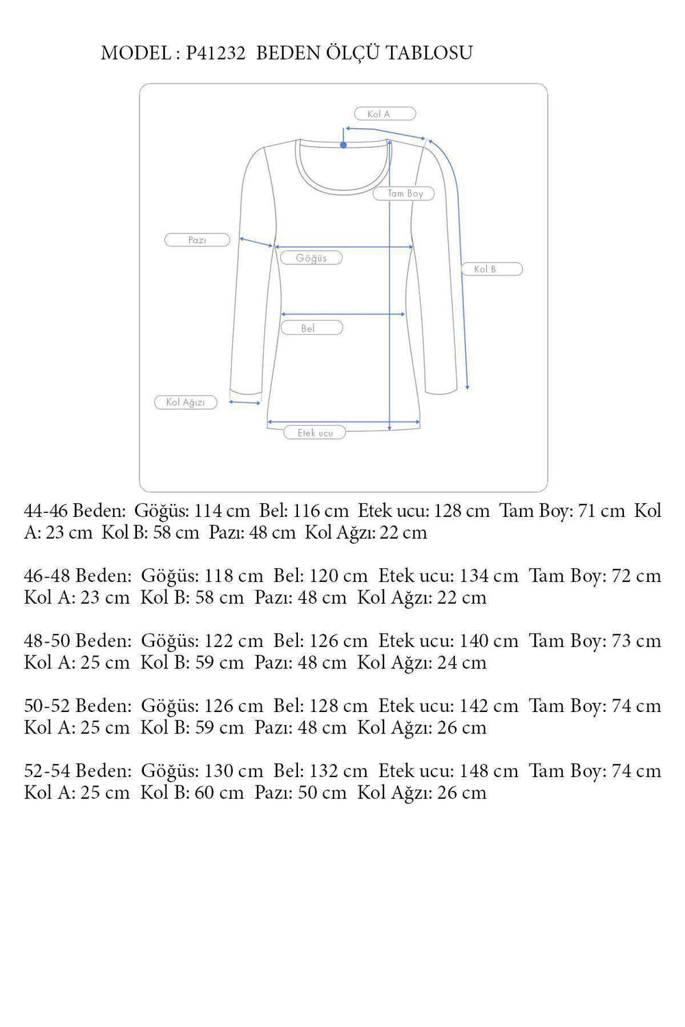 Büyük Beden Kadın  Şifon Fırfırlı Bluz - Astarlı - Image 28