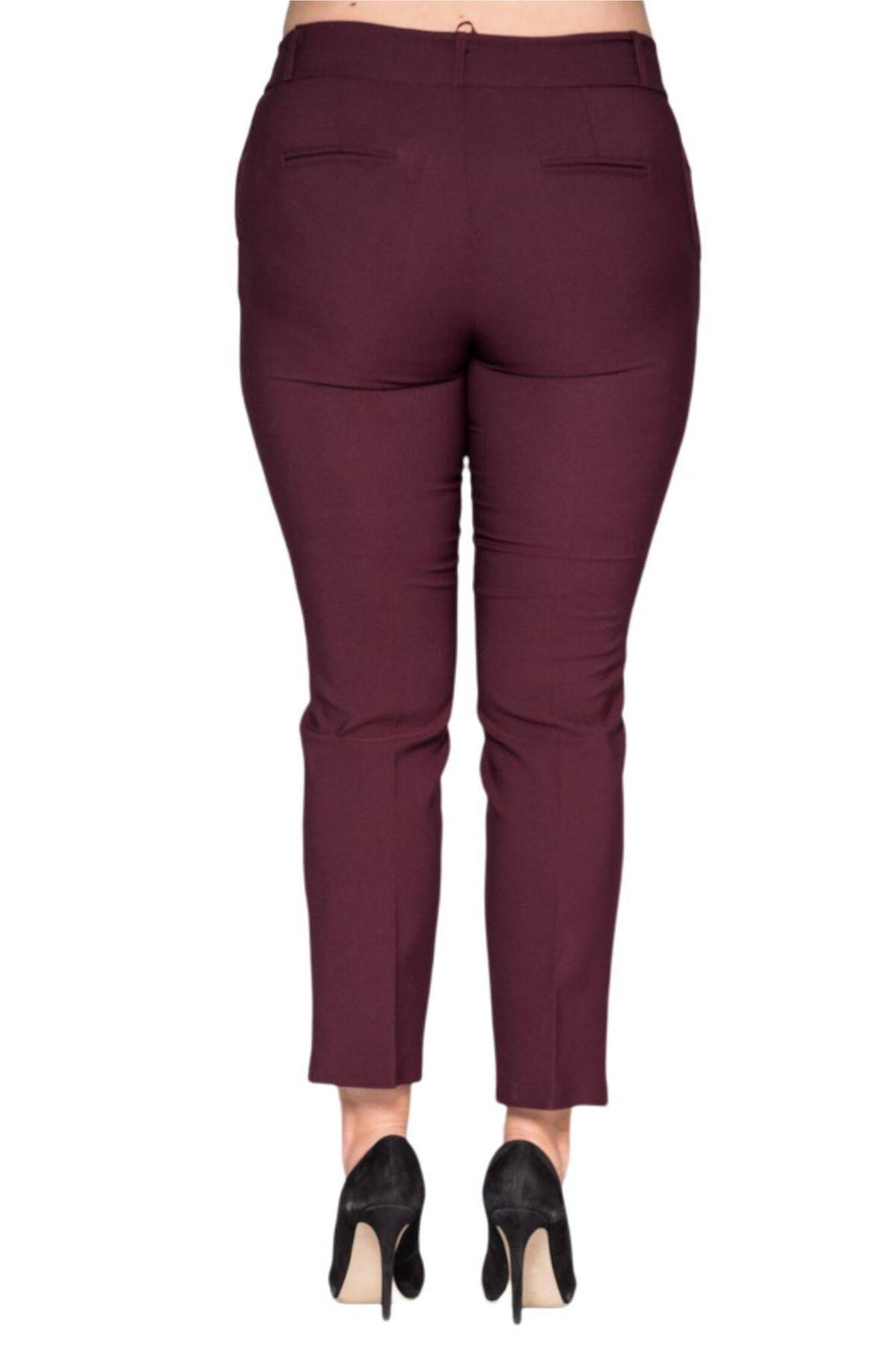 Plus Size Women's High-Waist Tailored Trousers - Image 74