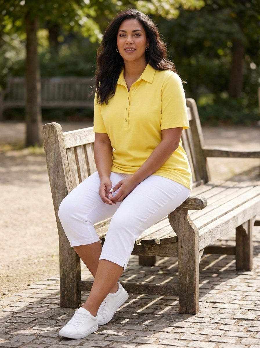 Polo Collar T-shirt - Image 74