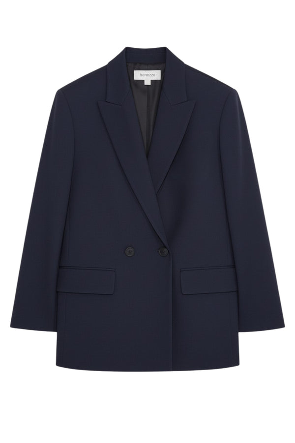 Büyük Beden Kadın  Oversize Vatkalı Astarlı Blazer Ceket