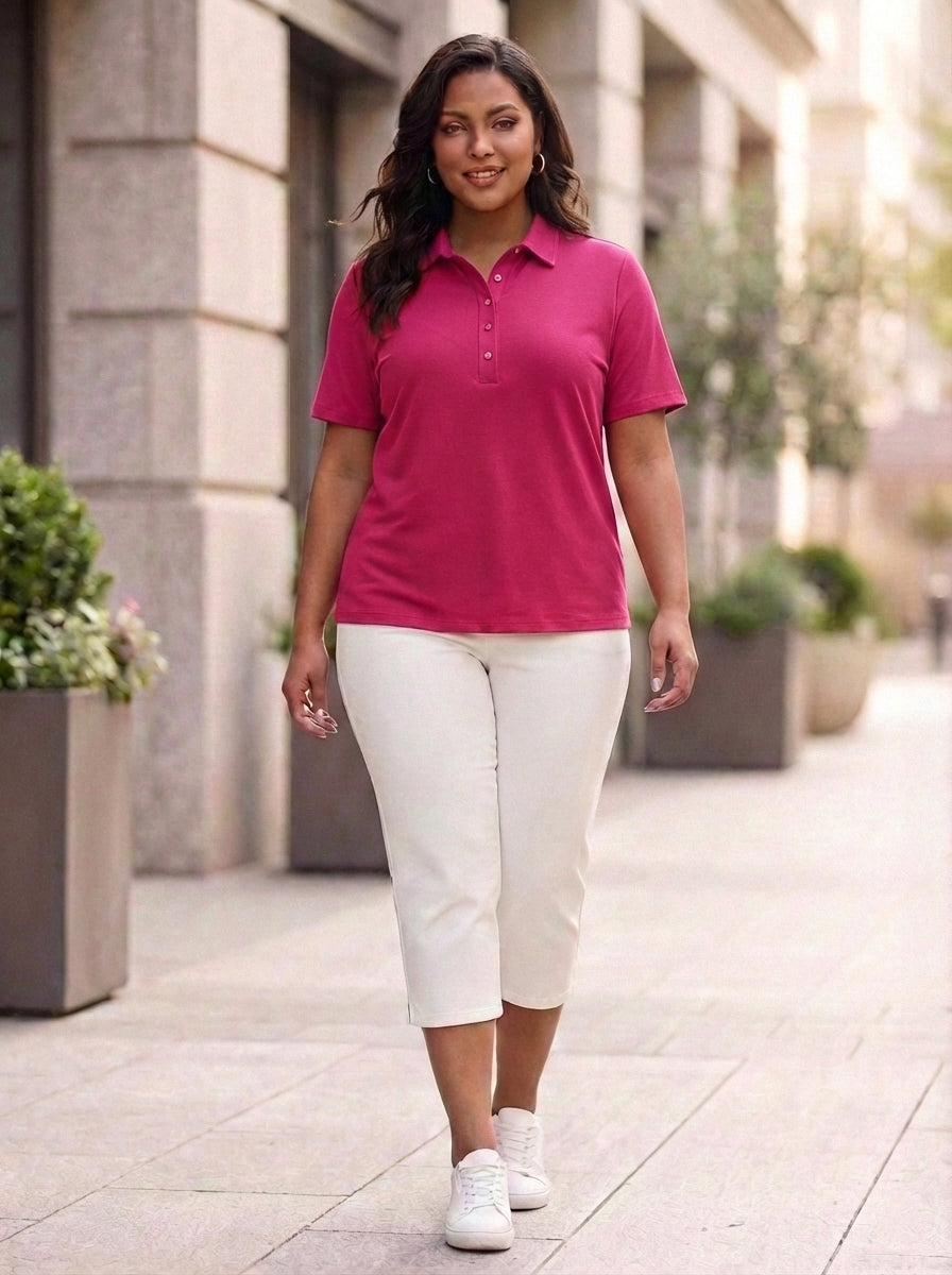 Polo Collar T-shirt - Image 11