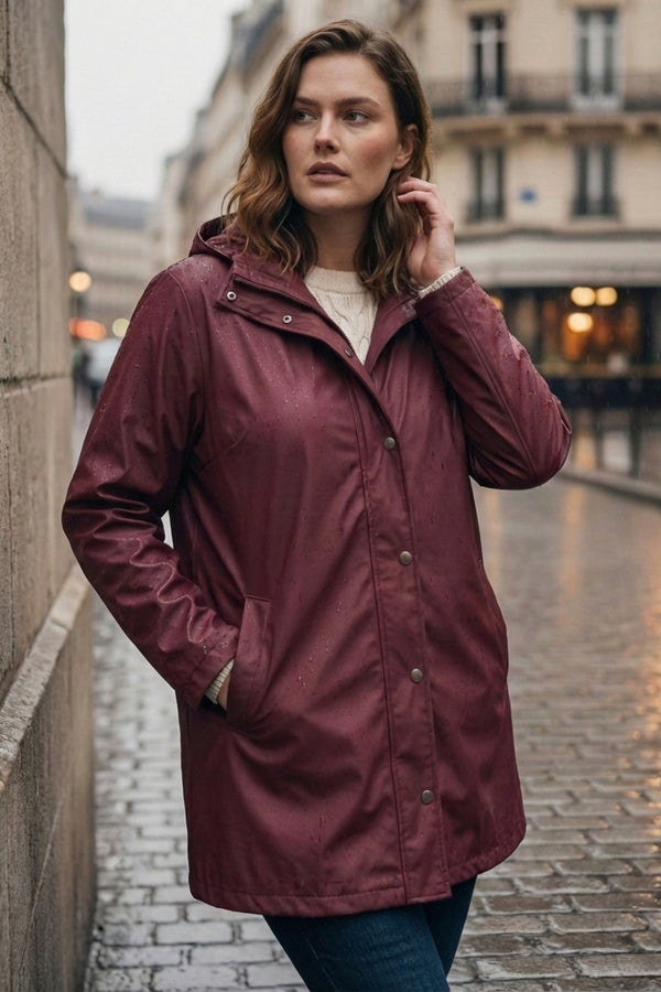 Nordic Shield® Büyük Beden Su & Rüzgar Geçirmez Premium Trençkot