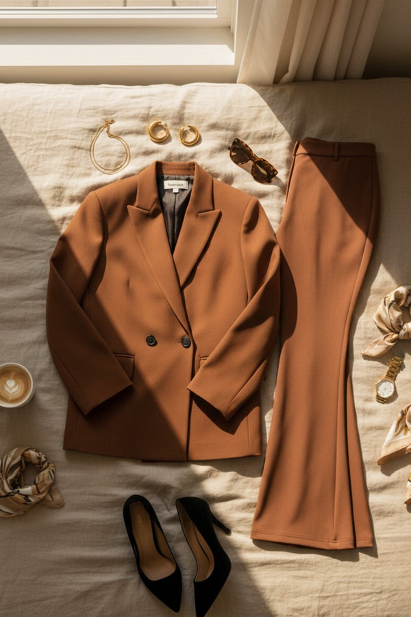 Büyük Beden Kadın  Oversize Vatkalı Astarlı Blazer Ceket