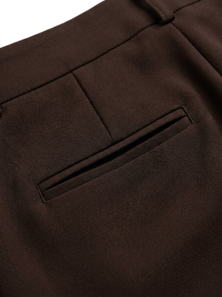 Plus Size Women's High-Waist Tailored Trousers - Image 43