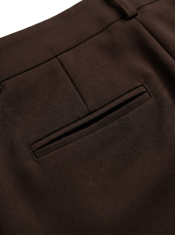 Plus Size Women's High-Waist Tailored Trousers