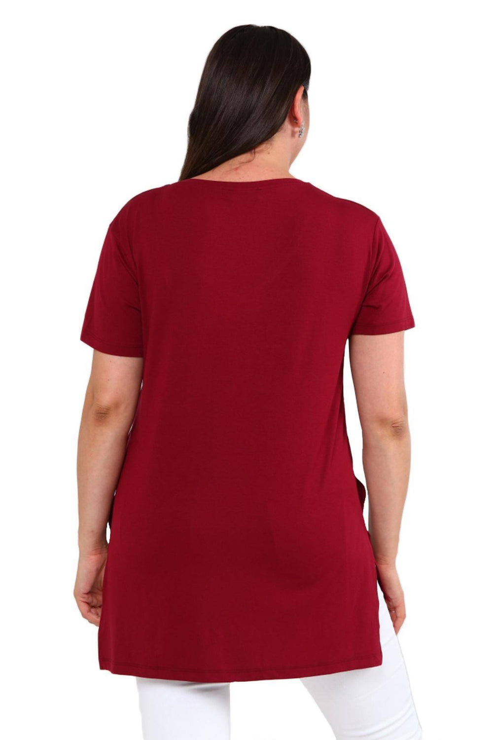 Comodidad sin límites: Camiseta básica con cuello en V - Image 13