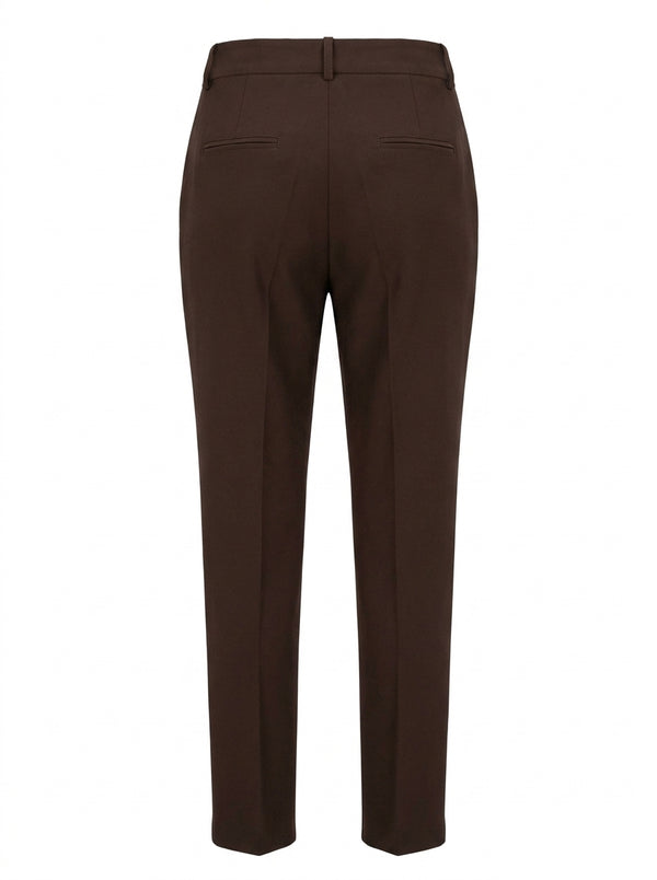 Plus Size Women's High-Waist Tailored Trousers