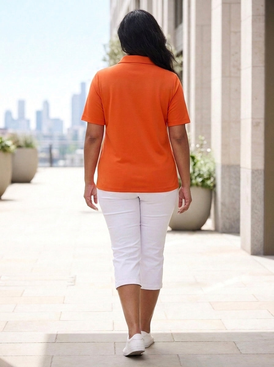 Polo Collar T-shirt - Image 63