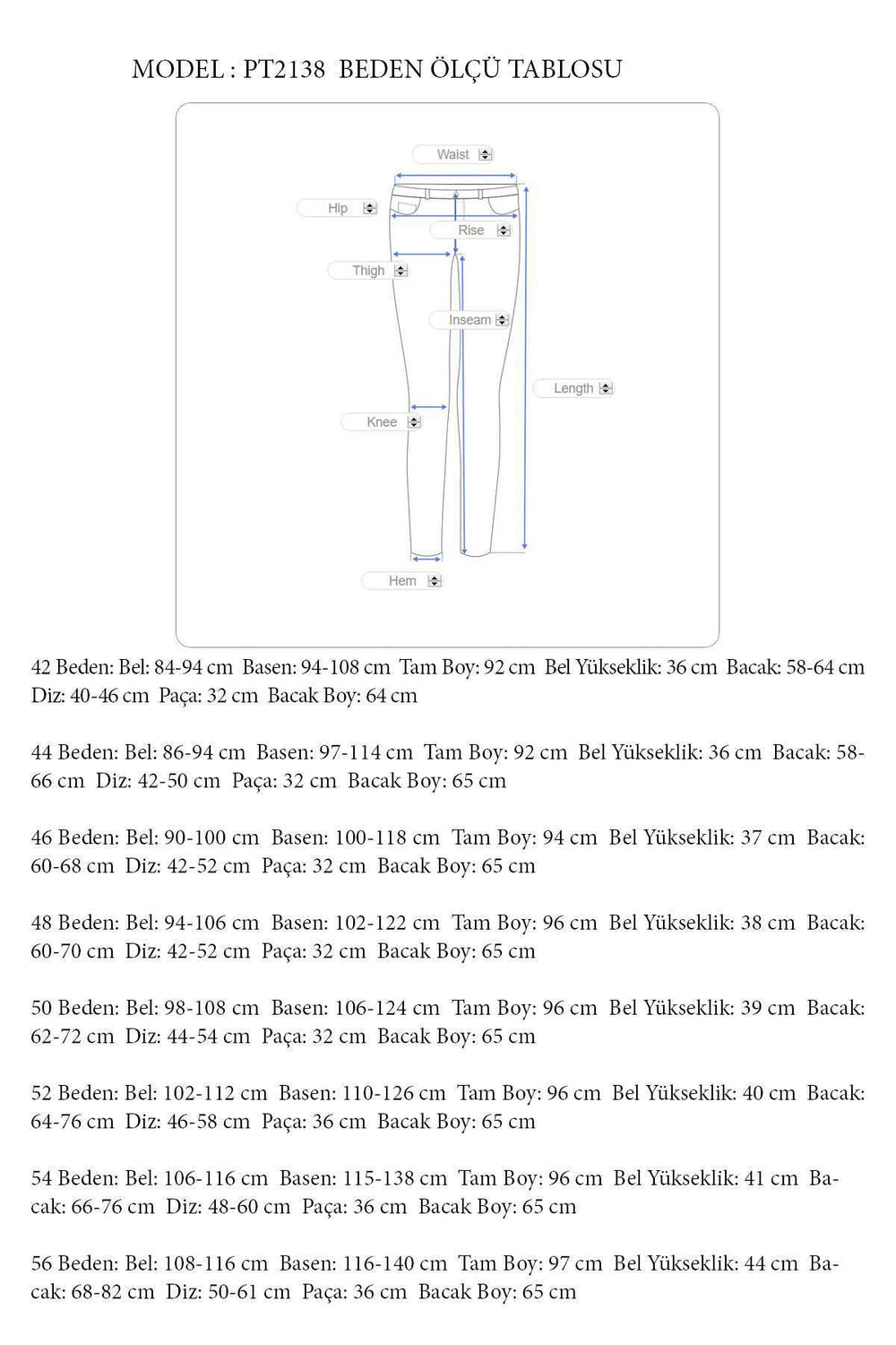 Plus Size High-Waist Lycra Cream Ankle-Length Atlas Trousers - Image 54