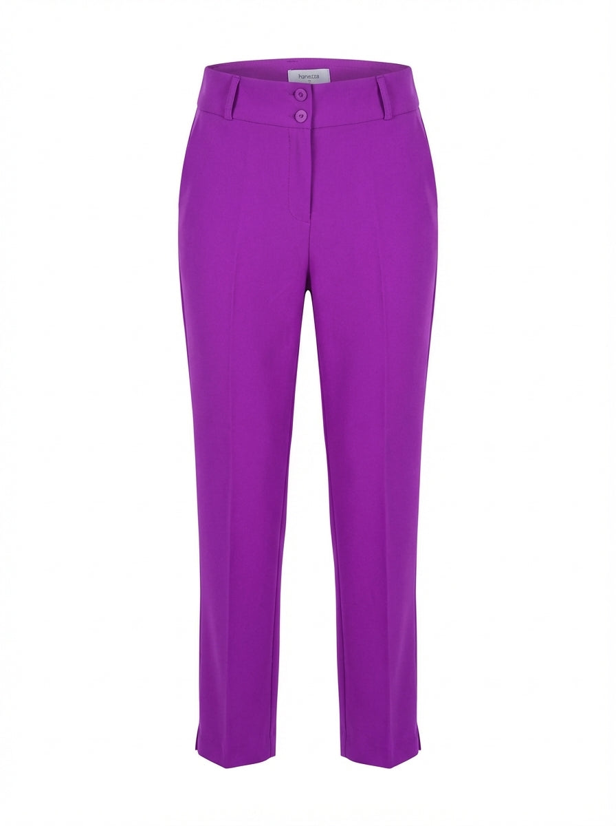 Plus Size Women's High-Waist Tailored Trousers - Image 28