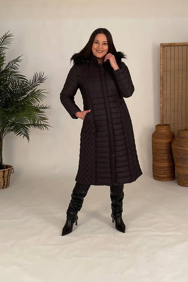 Warmth and Elegance Together: Plus Size Puffer Coat