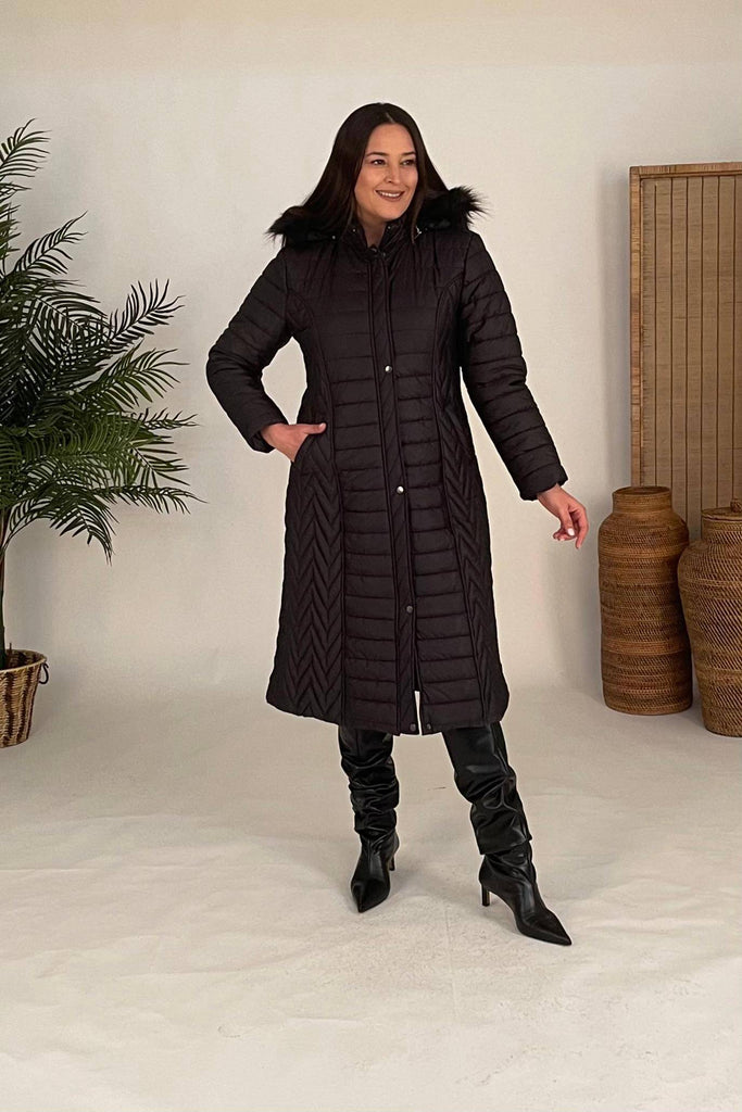 Warmth and Elegance Together: Plus Size Puffer Coat