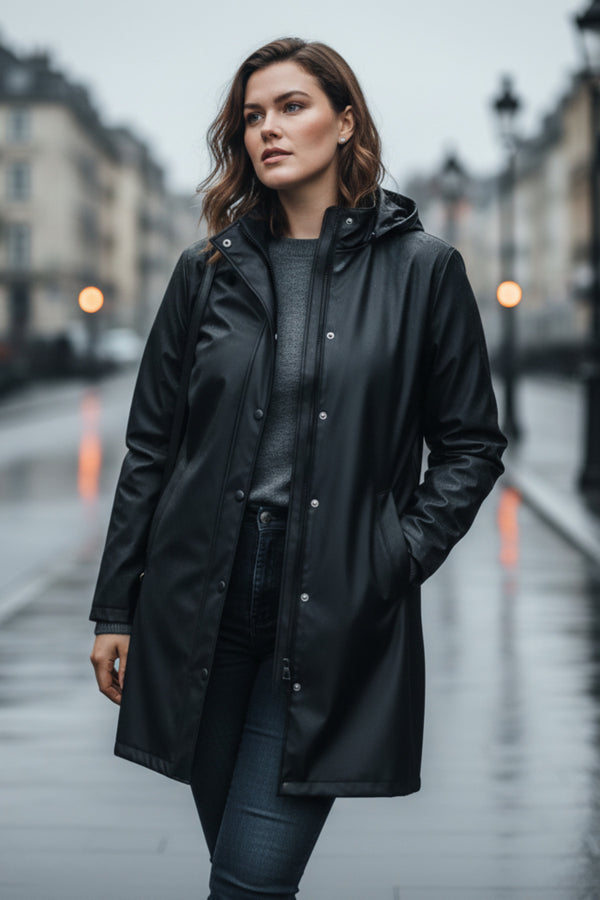 Nordic Shield® Büyük Beden Su & Rüzgar Geçirmez Premium Trençkot