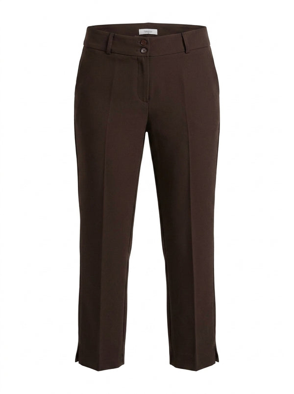 Plus Size Women's High-Waist Tailored Trousers