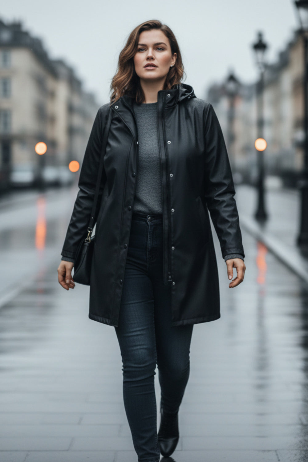 Nordic Shield® Büyük Beden Su & Rüzgar Geçirmez Premium Trençkot - Image 13