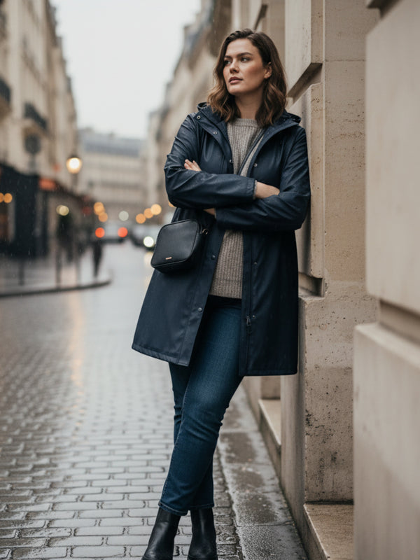 Nordic Shield® Büyük Beden Su & Rüzgar Geçirmez Premium Trençkot