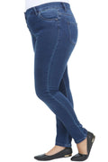 Hier ist der Gipfel der Plus Size Mode: Knöchellange Jeans - Jetzt bestellen