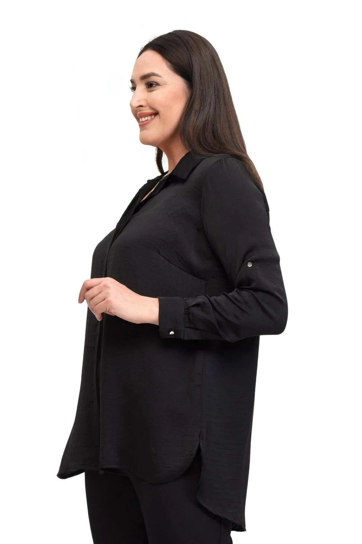 Colori che Esprimono il Tuo Stile: Camicie Eleganti Jesica in Tessuto Taglie Forti