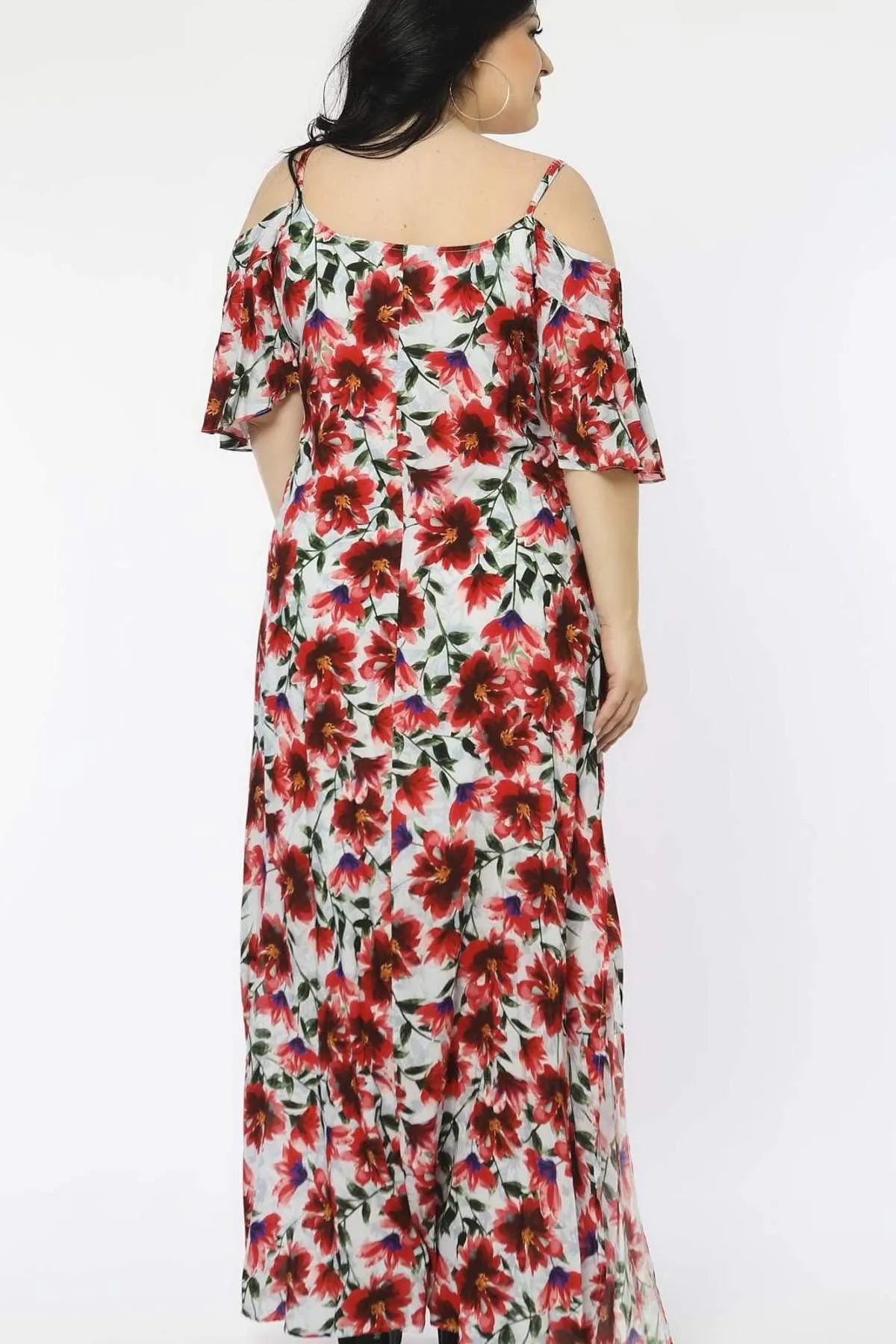 Sommerfavorit: Plus Size Kleid mit Schulterdetails Jetzt bestellen