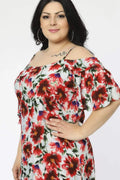 Sommerfavorit: Plus Size Kleid mit Schulterdetails Jetzt bestellen