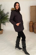Sportjacke Große Größen aus Baumwolle und Viskose