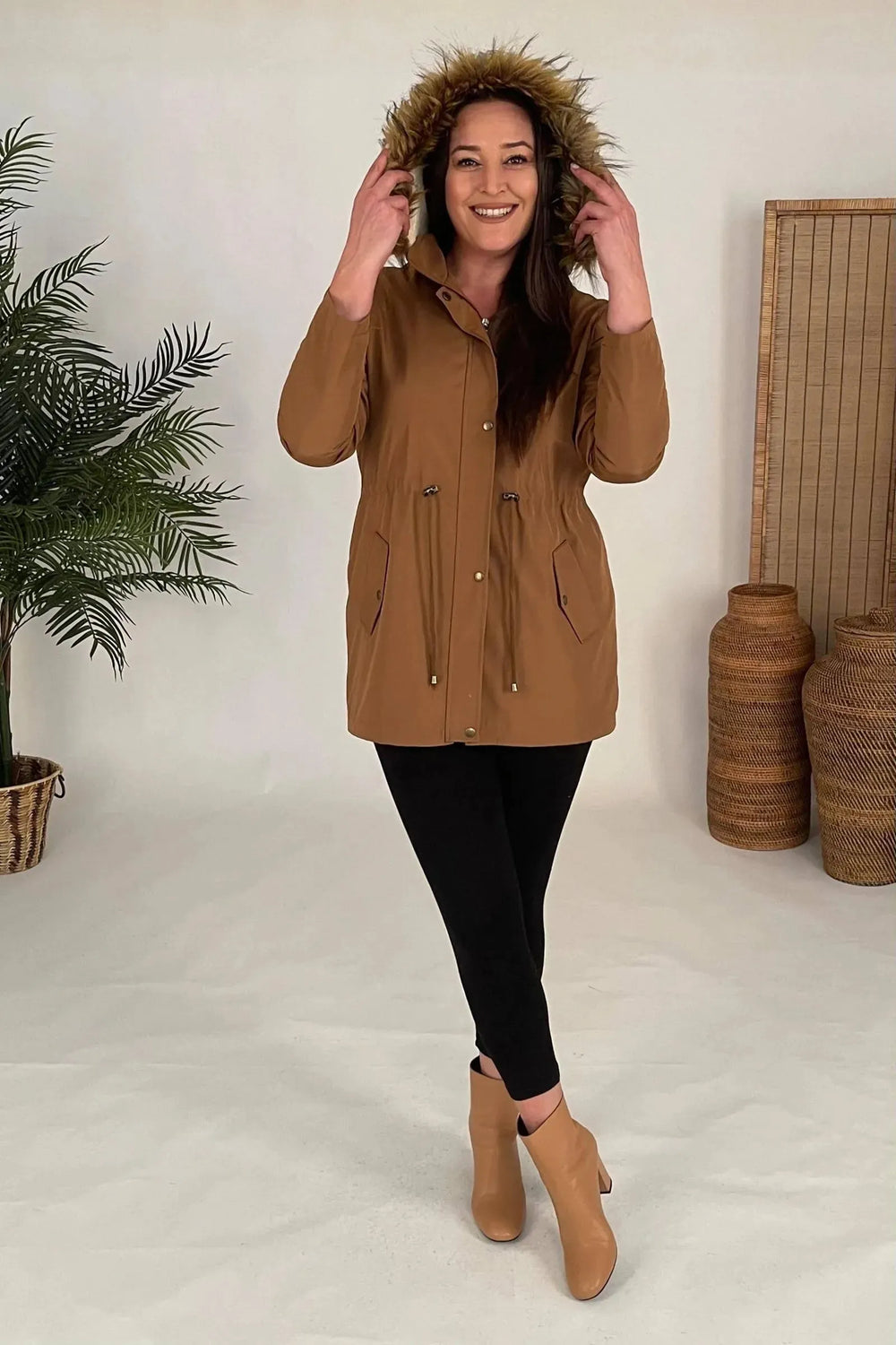 Plus Size Sporty Jacket - Cotton Viscose Fabric - Image 10