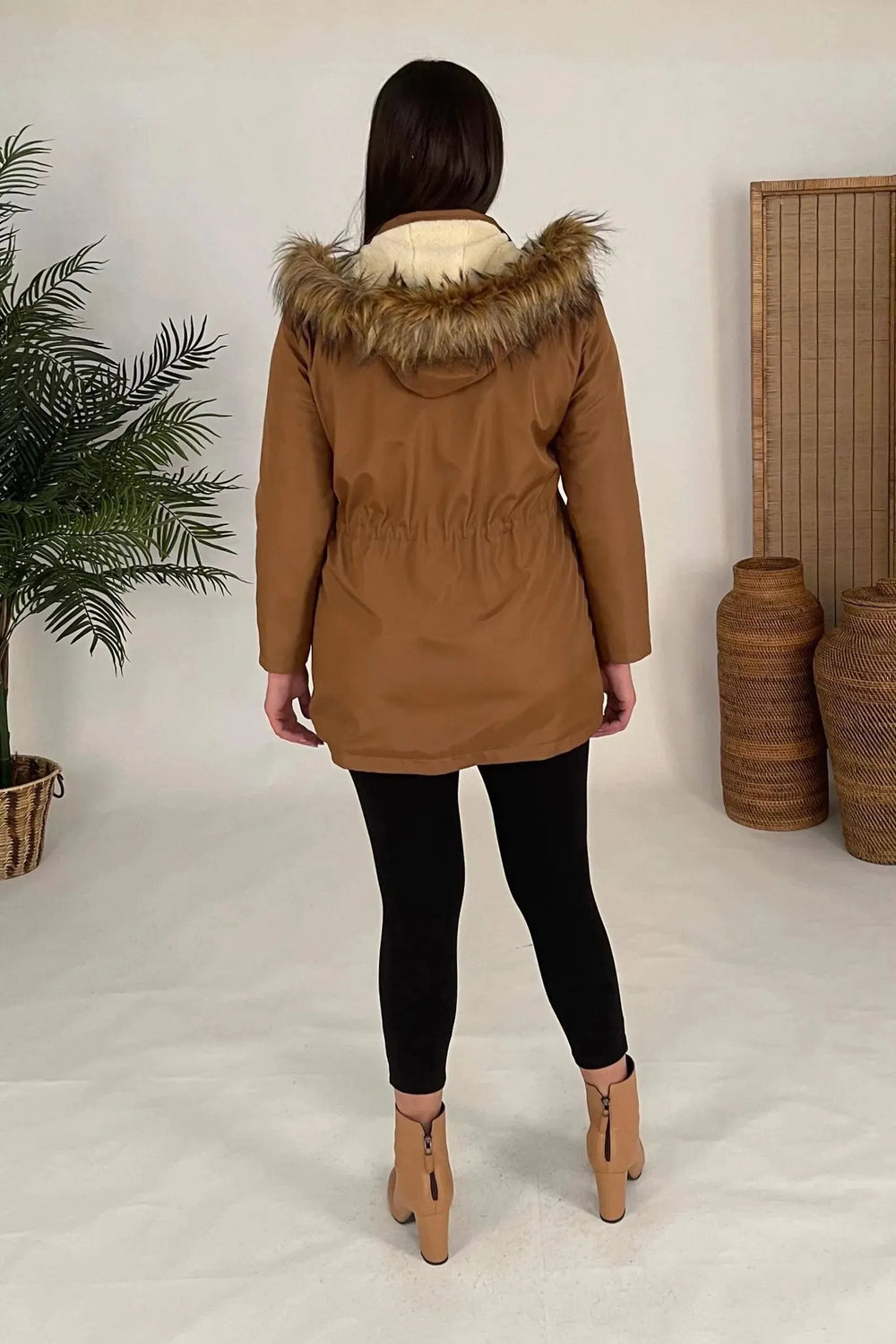 Plus Size Sporty Jacket - Cotton Viscose Fabric - Image 12