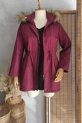 Sportjacke Große Größen aus Baumwolle und Viskose