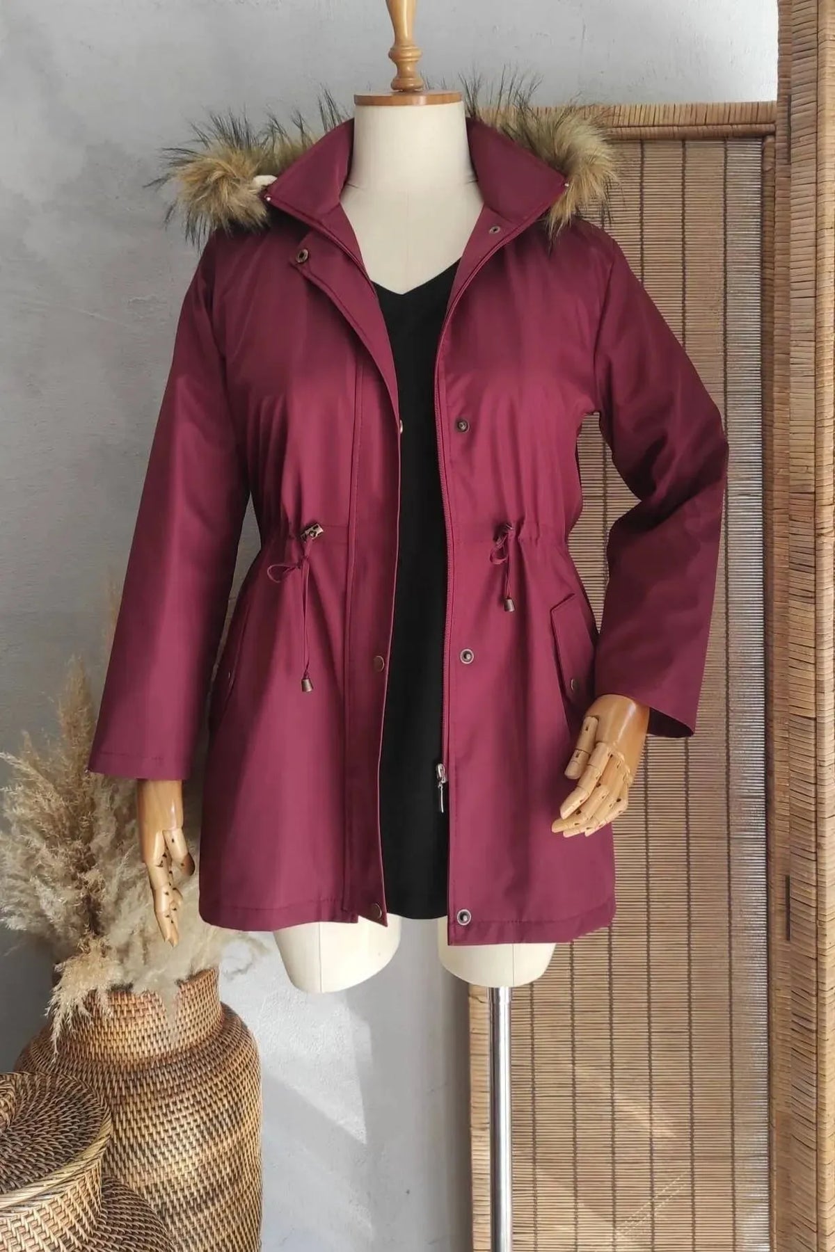 Sportjacke Große Größen aus Baumwolle und Viskose